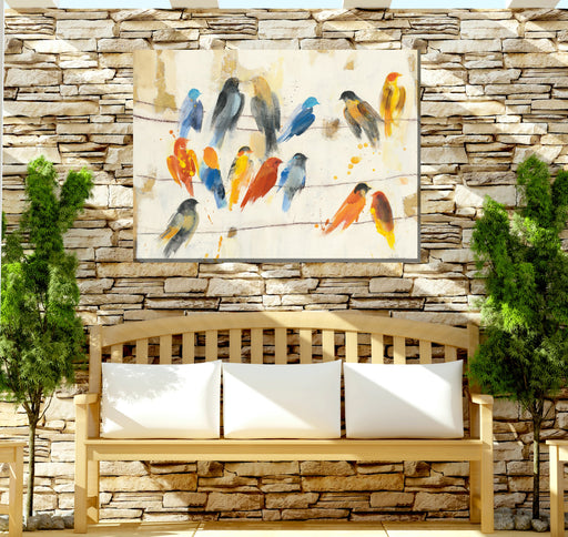 West of the Wind, Outdoor Wall Art, Waterproof Outdoor Wall Art, large outdoor wall art, outdoor paintings, outdoor canvas art, outdoor artwork, patio wall art, outdoor prints, weatherproof outdoor wall decor